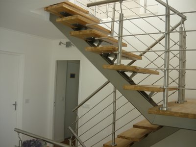 Escalier vu de bas